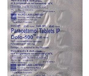 Dolo 500mg Tablet 15S