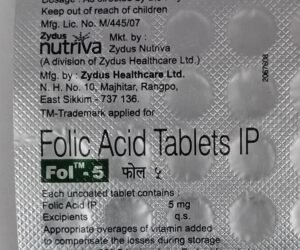 FOL 5mg Tablet 30S