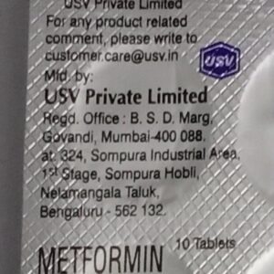 Glycomet 500mg Tablet 10S