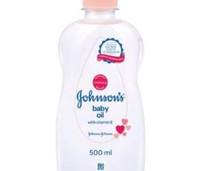 Johnsons Baby Oil with Vitamin-E 500 ml