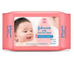Johnsons Baby Skin Care Wipes 20s