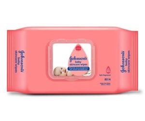 Johnsons Baby Skincare Wipes 80s
