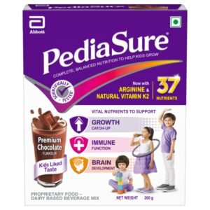 Pediasure Premium Chocolate Flavour Powder - Refill Pack 200 gm