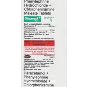 Sinarest New Tablet 15S