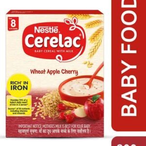 Nestle Cerelac Stage 2 (8 Months+) Powder - Wheat Apple Cherry 300 gm (Refill Pack)