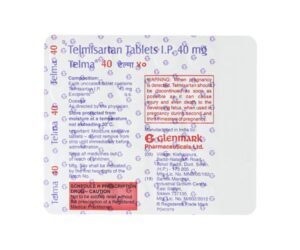 Telma 40mg Tablet 30S