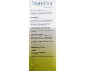 MANDISA FOAMING Face Wash 100ml