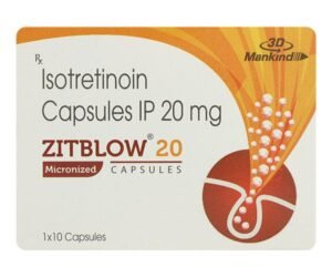 Zitblow 20mg Capsule 10'S