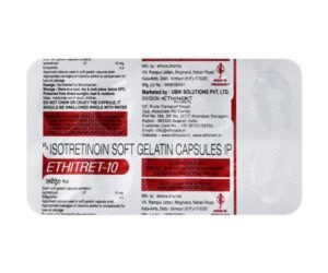 Ethitret 10mg Capsule 10'S